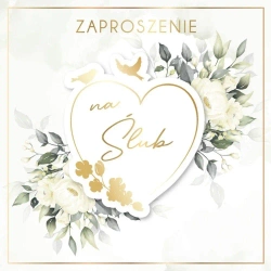 Zaproszenie Ślubu (5szt) - Armin Style