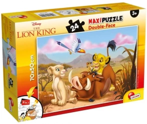 Puzzle dwustronne Supermaxi 24 Król Lew - Lisciani