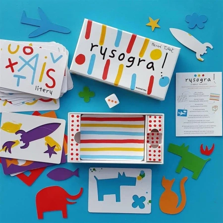 Rysogra - kreatywna gra rysunkowa dla dzieci - Herve Tullet