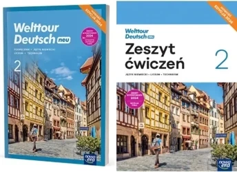 Welttour Deutsch neu 2. Podręcznik + Zeszyt ćwiczeń. KOMPLET