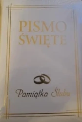 Pismo Święte w etui białe