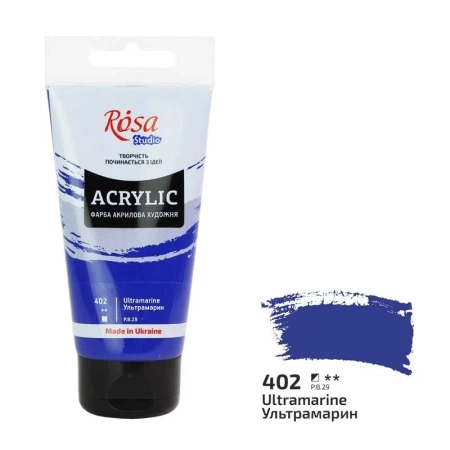 Farba akrylowa ultramarine 402 75ml - Rosa