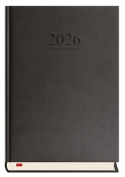 Terminarz 2026 A5 dzienny Menadżera czarny - Michalczyk i Prokop
