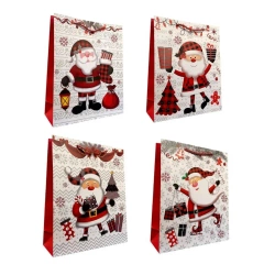 Torebka prezentowa L Boże Narodzenie mix - Ju-Piter