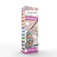 Cienkopisy 0.4mm 24 kolory - Rawmark