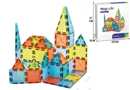 Klocki magnetyczne 43el - Madej