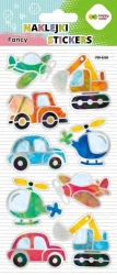 Naklejki 3D Fancy Vehicles Fun 90x210 HAPPY COLOR - GDD
