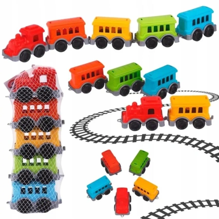 Pociąg z wagonikami - Technok