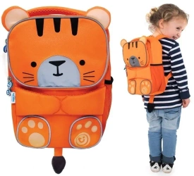 Plecak Toddlepak Trunki Tygrys Tipu - pomarańczowy