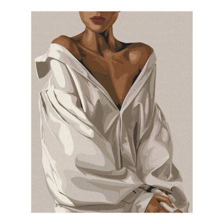 Malowanie po numerach BRUSHME 40x50cm Elegancka Pokusa