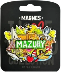 Magnes I love Poland Mazury ILP-MAG-C-MAZ-48 - Pan Dragon