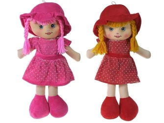 Lalka szmacianka z językiem polskim 55cm MIX - ADAR