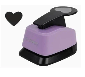 Dziurkacz ozdobny 37mm serce - Fandy