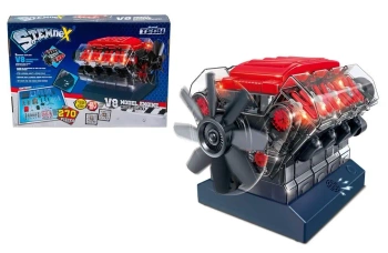 Model silnika V8 - Dumel