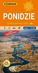 Ponidzie Szlak kajakowy Nidy Mapa turyst.1:75 000 - praca zbiorowa