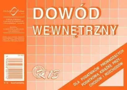 Dowód wewnętrzny A6 K-13 - Michalczyk i Prokop