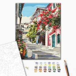 Malowanie po numerach BRUSHME 40x50 cm Grecja