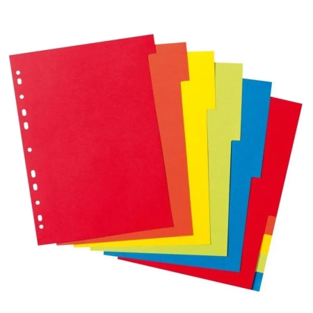 Przekładki A4 kartonowe 10-cz Intensiv Eco - HERLITZ