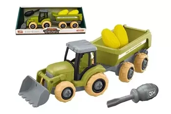 Mini farma traktor z przyczepą do skręcania - Artyk