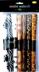 Bibułki satynowe z nadrukiem 25x37cm 7szt - Galeria Hobby