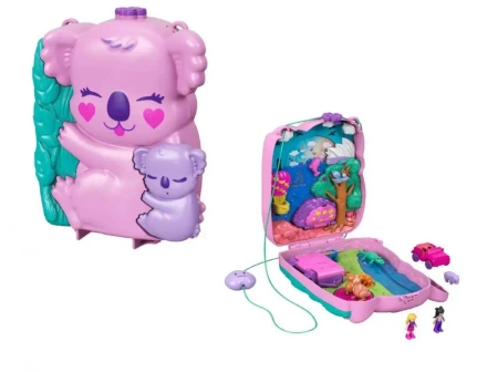 Polly Pocket. Kompaktowa torebka koala GXC95 - Mattel