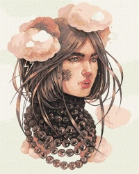 Malowanie po numerach - Pochmurne myśli 40x50cm - Ideyka