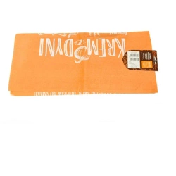 Ścierka z przepisem na krem z dyni