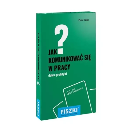 Fiszki. Jak komunikować się w pracy? - Piotr Bucki