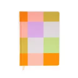 Notatnik aksamitny Jumbo Journal Velvet Check - Designworks Ink