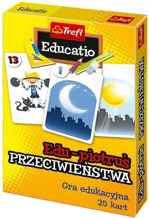 Karty Edu Piotruś - Przeciwieństwa TREFL - Muduko