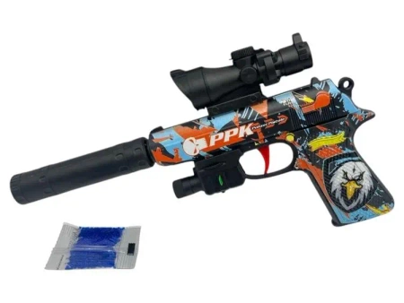 Pistolet na kulki wodne z laserem 6-7mm K238 - Cabo-Toys