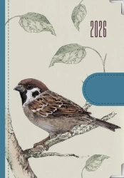 Kalendarz 2026 dzienny Natura Ptaki - Eurograf BIS kalendarze