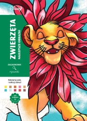 Kolorowanka antystresowa Disney. Zwierzęta. Najlepsze obrazki. Zagadkowe rysunki - Alexandre Karam, Christophe-Alexis Perez, Jérémy Mariez