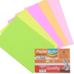 Papier kolorowy A4 5x40 arkuszy - Penword