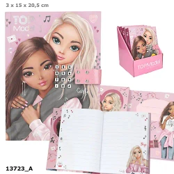 Pamiętnik na kod Top Model Me BFF  grający BEST FRIENDS 13723A - DEPESCHE