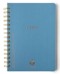 Notatnik A5/160K linia Blue Crest - Designworks Ink