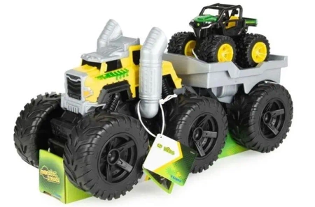 John Deere Monster Treads Roaring Rev Up Hauler zestaw - TOMY