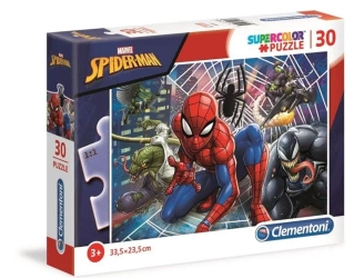 Puzzle 30 Super kolor Spiderman - Clementoni