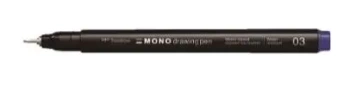Cienkopis mono drawing 0,35mm niebieski - Tombow