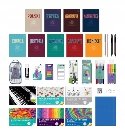 Wyprawka szkolna Interdruk, klasy 4-8