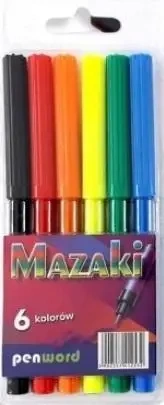 Mazaki 6 kolorów - Penword
