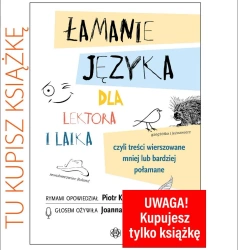 Łamanie języka dla lektora i laika- książka - Piotr Kostecki, Joanna Piechocka