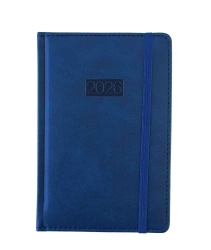 Kalendarz 2026 A5 LUX dzienny granatowy V2 K-A5D L - AVANTI