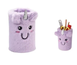 Pojemnik pluszowy na przybory szkolne Unicorn - MP Main Paper