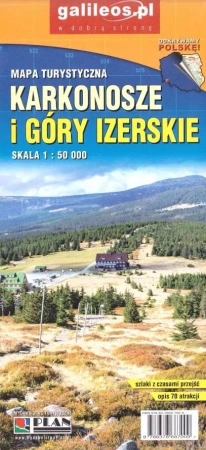Mapa - Karkonosze i góry izraelskie 1:50 000 - Opracowanie zbiorowe