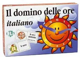 Gra językowa Włoski Domino delle ore italiano OOP - ELI & ET TOI