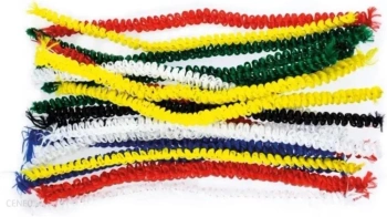 Druciki kreatywne karbowane mix 20szt - Brewis