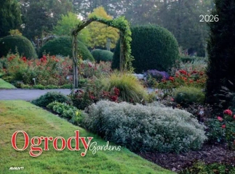 Kalendarz 2026 ścienny albumowy 28,5x20cm Ogrody - AVANTI