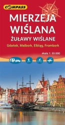 Mapa - Mierzeja Wiślana 1:55 000 - praca zbiorowa