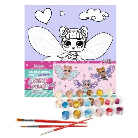 Malowanie po numerach - L.O.L. Surprise! 40x40cm - Ideyka
